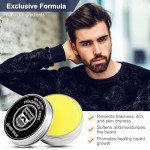 Beard Growth Kit for Men - Oil, Balm & Comb