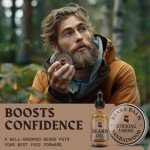 Natural Beard Oil & Balm Grooming Kit for Men