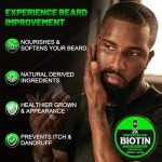 Beard Balm: Biotin & Oils for Growth & Softening