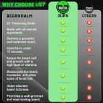 Beard Balm: Biotin & Oils for Growth & Softening