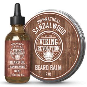 Viking Revolution Sandalwood Beard Care Bundle
