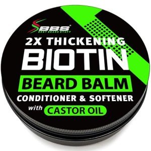 Thickening Biotin Beard Balm and Mustache Wax