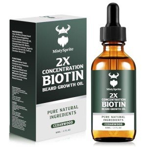 Biotin Beard Growth Oil with Argan & Jojoba