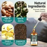 Biotin Beard Growth Oil with Argan & Jojoba