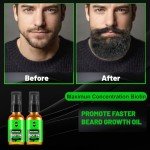 Vegan Beard Oil Duo for Growth and Softness