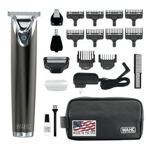 Vegan-Friendly Rechargeable Beard Trimmer Kit for Men