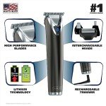 Vegan-Friendly Rechargeable Beard Trimmer Kit for Men