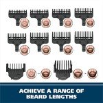 Vegan-Friendly Rechargeable Beard Trimmer Kit for Men