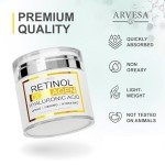 Vegan Retinol Face Cream with Collagen & Hyaluronic Acid