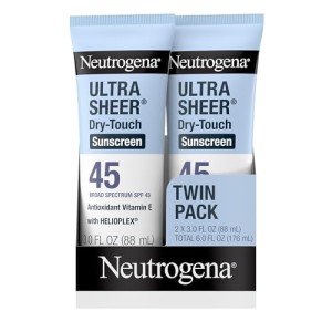 Vegan SPF 45 Sunscreen - Travel Size Duo