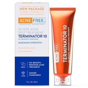Vegan Acne Spot Treatment with 10% Benzoyl Peroxide