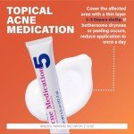 Vegan Acne Treatment Gel with Benzoyl Peroxide - 3 Pack