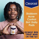 Vegan Stubborn Acne Control Facial Cleansing Pads