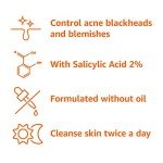 Vegan Salicylic Acid Acne Wash - Unscented 6 oz