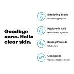 Vegan Acne Cleanser with Hyaluronic Acid – 4 Oz