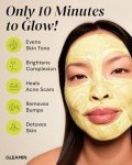 Gleamin Turmeric Clay Mask for Dark Spots