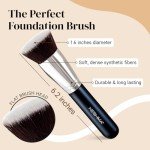 Keshima Flat Top Kabuki Foundation Brush