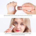 DUcare Pink Kabuki Brush for Liquid Makeup