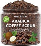 Natural Arabica Coffee Scrub for Skin Care