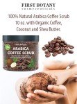 Natural Arabica Coffee Scrub for Skin Care