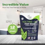 Vegan Tea Tree Oil Foot Soak for Healthy Feet