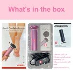 Electric Foot Callus Remover with Sandpaper Discs