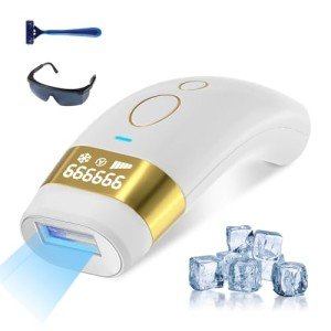Vegan IPL Hair Removal Device with Cooling Technology