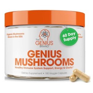 Vegan Brain Boost: Lion’s Mane & Reishi Capsules