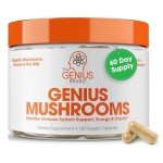 Vegan Brain Boost: Lion’s Mane & Reishi Capsules