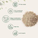 Organic Mega Mushroom Immune Booster Powder – 5 oz