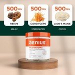 Vegan Brain Boost: Lion’s Mane & Reishi Capsules