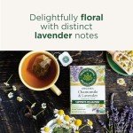Chamomile & Lavender Herbal Tea for Stress Relief