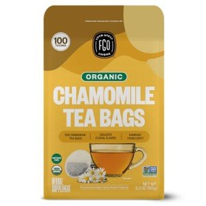 Organic Chamomile Tea Bags - Caffeine Free