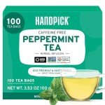 Peppermint Tea Bags - 100 Count, Vegan Friendly