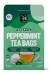 Organic Peppermint Tea Bags - 100 Count