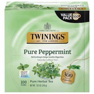 Pure Peppermint Herbal Tea Bags - Caffeine-Free