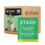 Stash Tea Peppermint Herbal Tea, 100 Bags
