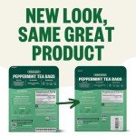 Organic Peppermint Tea Bags - 100 Count