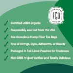 Organic Peppermint Tea Bags - 100 Count