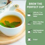 Peppermint Tea Bags - 100 Count, Vegan Friendly