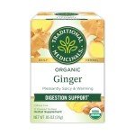 Organic Ginger Tea for Healthy Digestion - 16 Bags