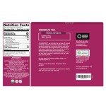 Organic Hibiscus Tea Bags – 100% Natural Caffeine-Free