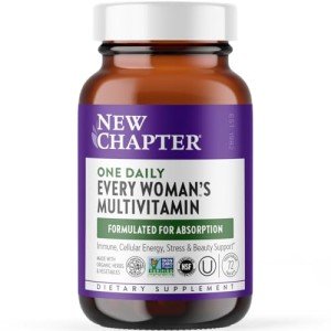 Vegan Multivitamin for Women's Health and Beauty
