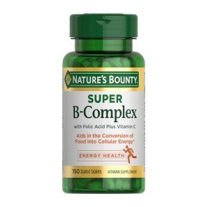 Vegan Super B Complex Vitamins with Vitamin C