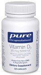 Vitamin D3 Supplement for Bone & Immune Health 120 Caps