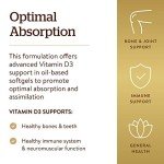 Solgar Vegan Vitamin D3 Softgels for Bone Health