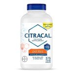 Vegan Calcium Citrate with Vitamin D3 - 375 Count