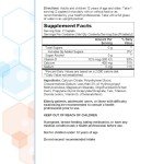 Vegan Calcium Citrate with Vitamin D3 - 375 Count