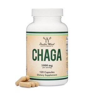 Organic Chaga Mushroom Capsules - 120 Count