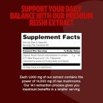 Reishi Mushroom Capsules – 14,000mg Herbal Supplement
